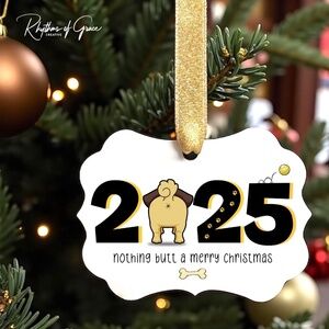 Waggin' in the Back: 2025's Dog-tastic Christmas Ornament